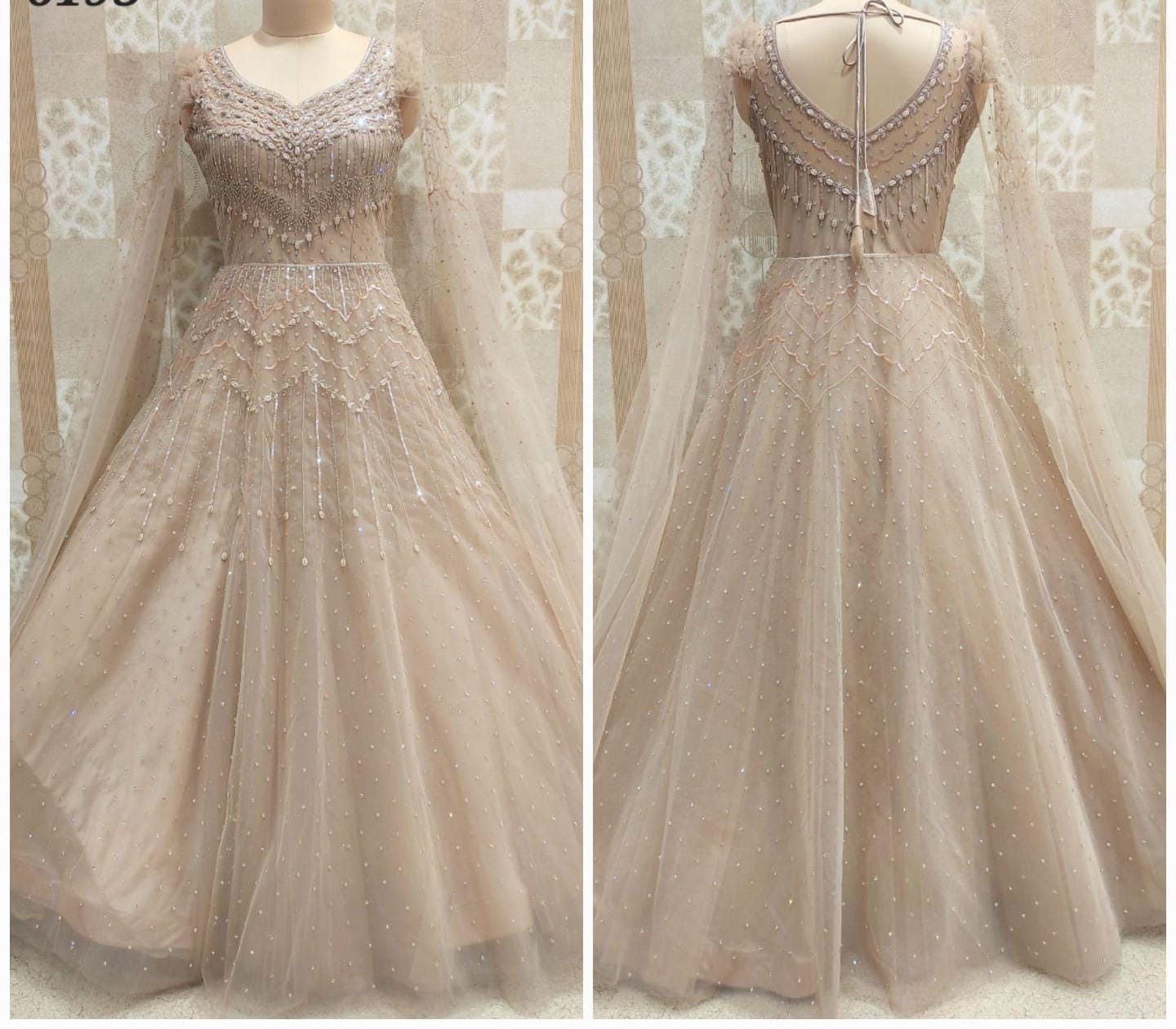 Chiku net fancy gown